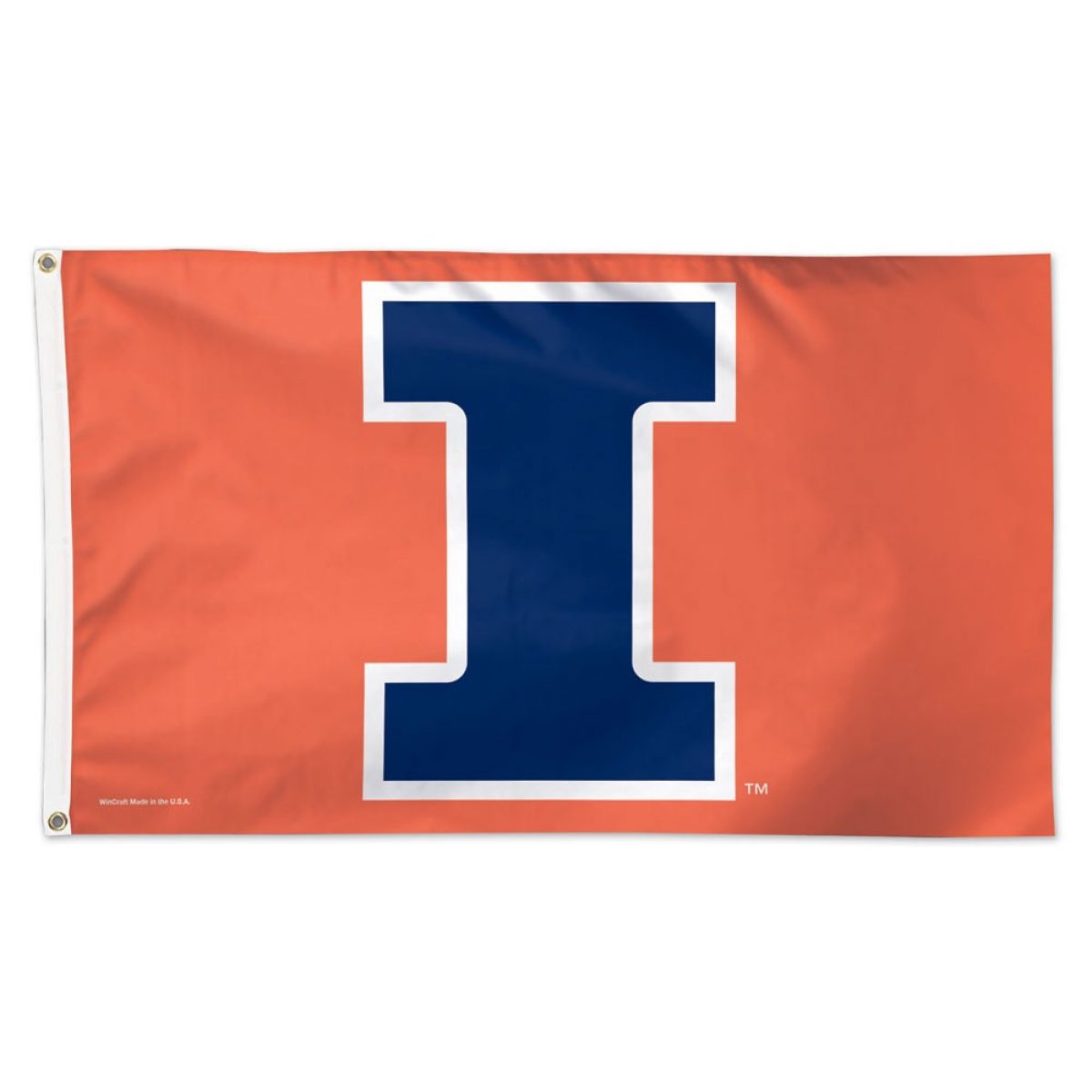 Illinois Fighting Illini 2-Sided Vertical Flag