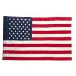 US Flag - Nylon w/ Pole Sleeve