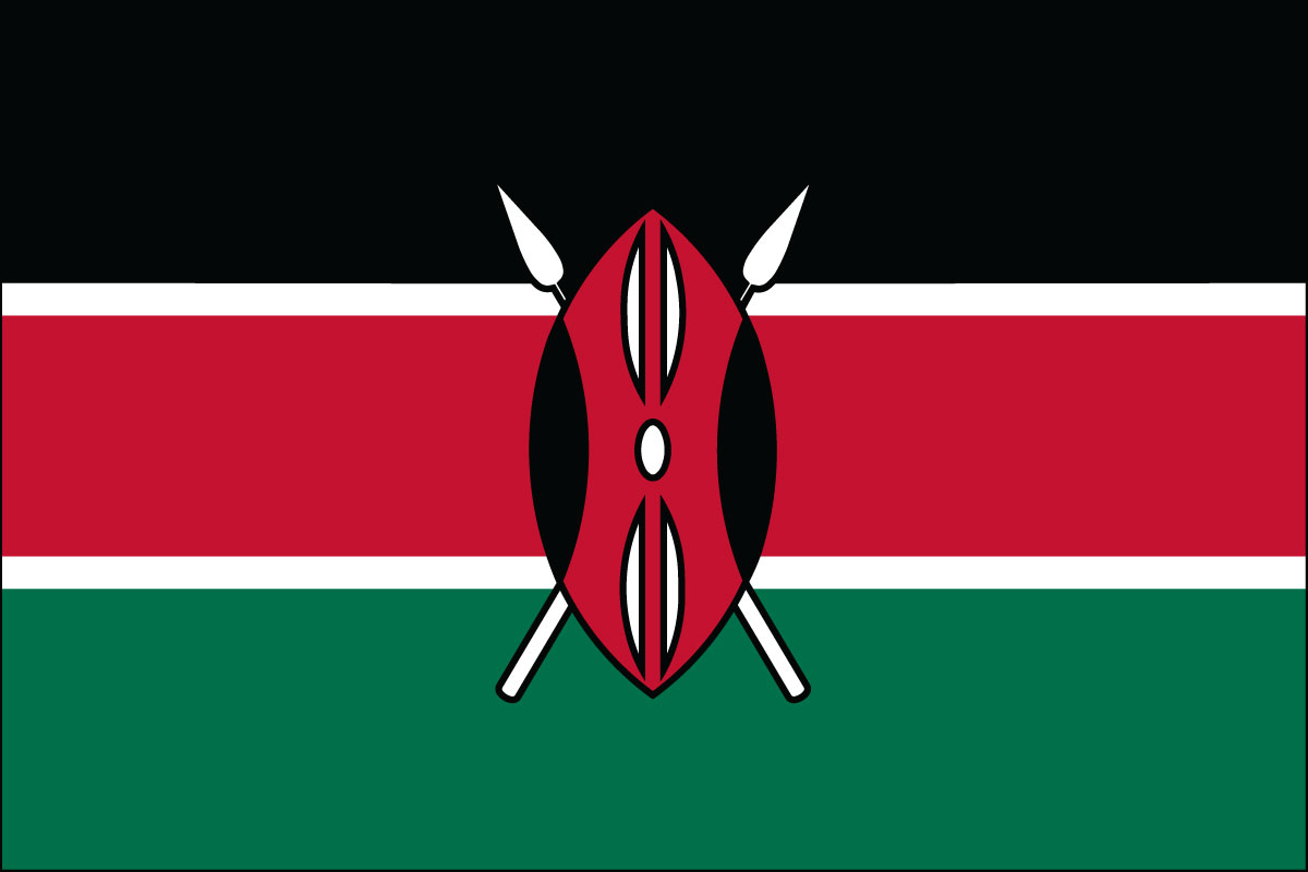 Printable Kenya Flag Printable World Holiday
