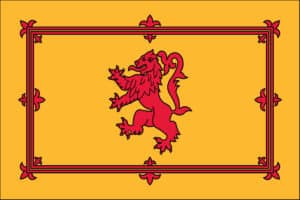 Scotland with Lion- Nylon 3'x5'