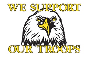Support Troops Banner