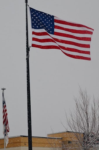 Winter Flagpole Care